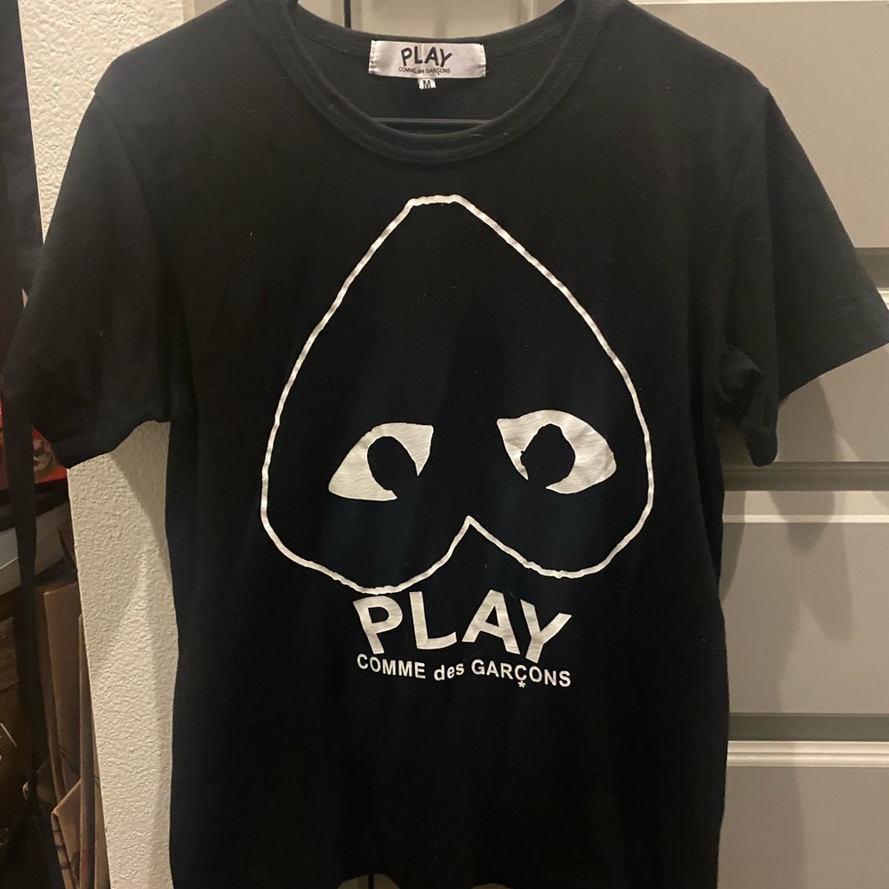 Come Des Garçons (M) Black T Shirt